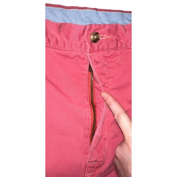 POLO RALPH LAUREN Size 40 Chino Shorts Stretch Classic Fit Cotton Twill Salmon - Picture 7 of 14